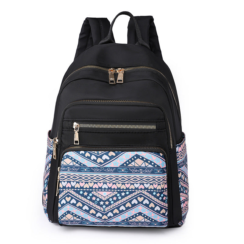 Women's Fashionable Waterproof Nylon Cloth Multifunctional Trendy Backpacks