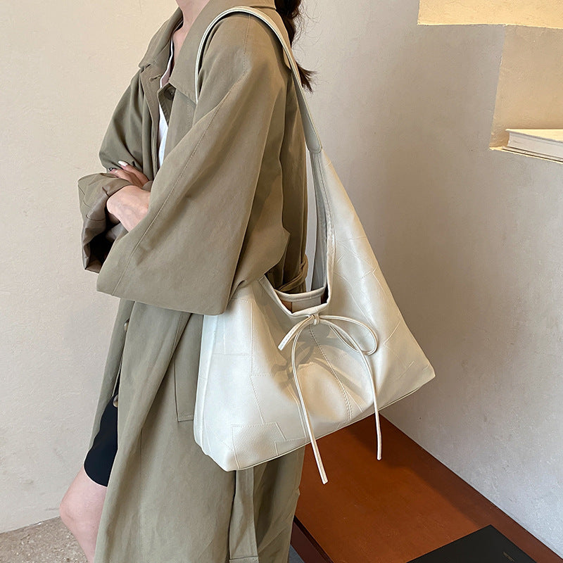 Women's High-grade Retro Niche Design Large Capacity Shoulder Bags
