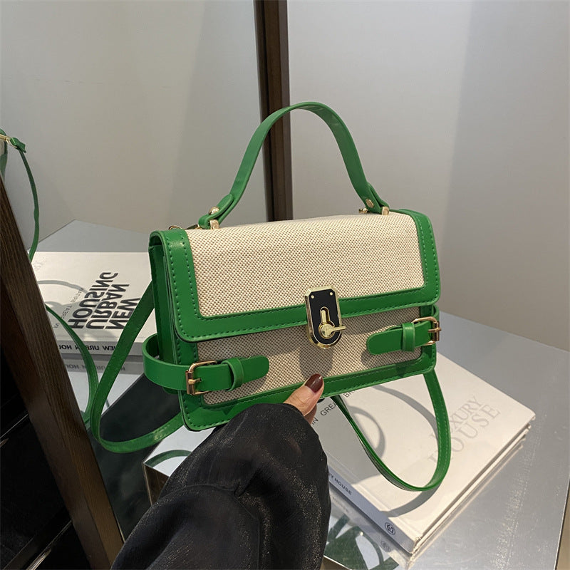 Popular Summer Trend Contrast Color Western Shoulder Bags