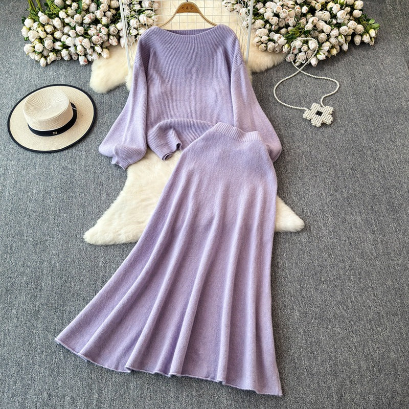 Women's Style Casual Korean Loose Pullover Long-sleeved Suits