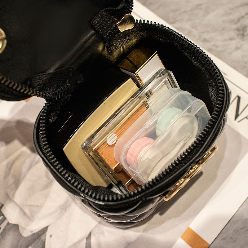 Women's Fashion Mini Rhombus Gel Pairs Of Shoulder Bags
