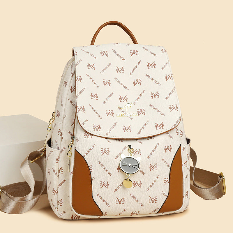 Trendy Versatile Fashion Large Capacity Mother Backpacks