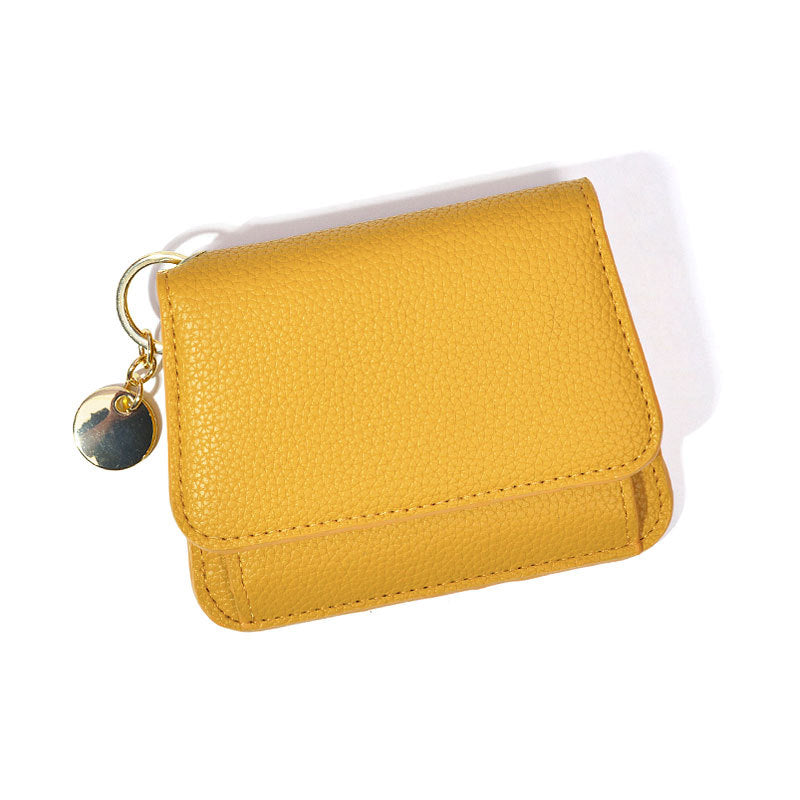 Women's Stylish Korean Short Chic Zipper Ladies Wallets