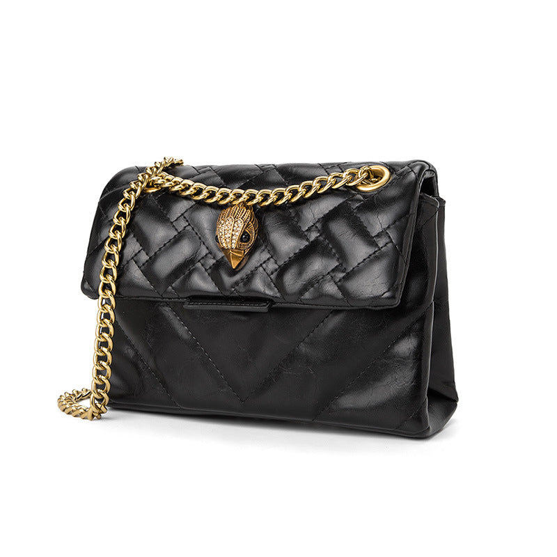 Women's Chain Eagle Head Lion Ridge Crossbody Bags