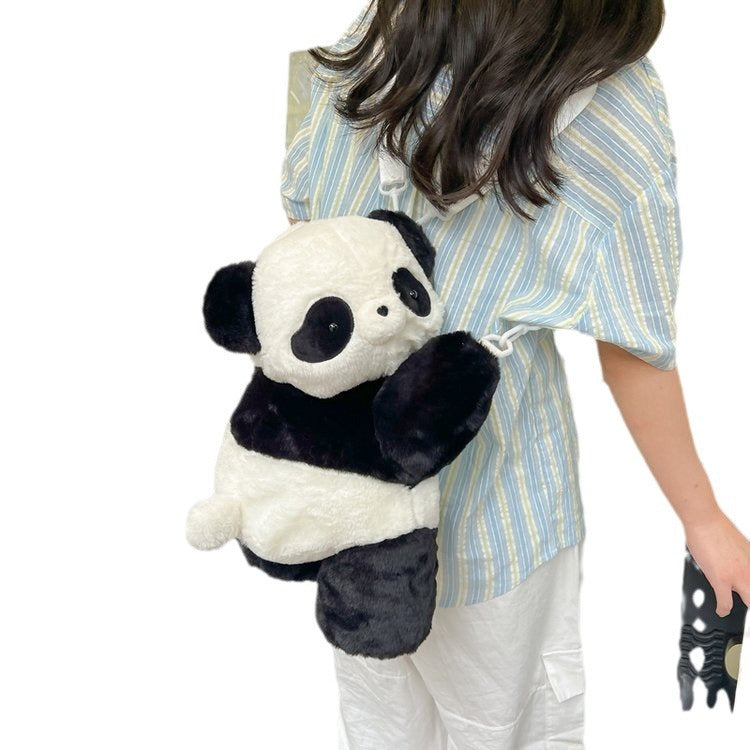 Panda Indie Sweet Cute Cartoon Plush Toy Bags