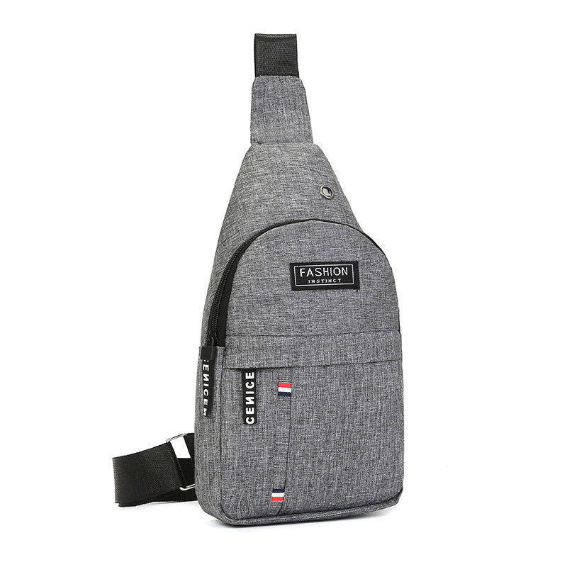 Men's Cool Elegant Running Luminous Waterproof Men's Chest Bags