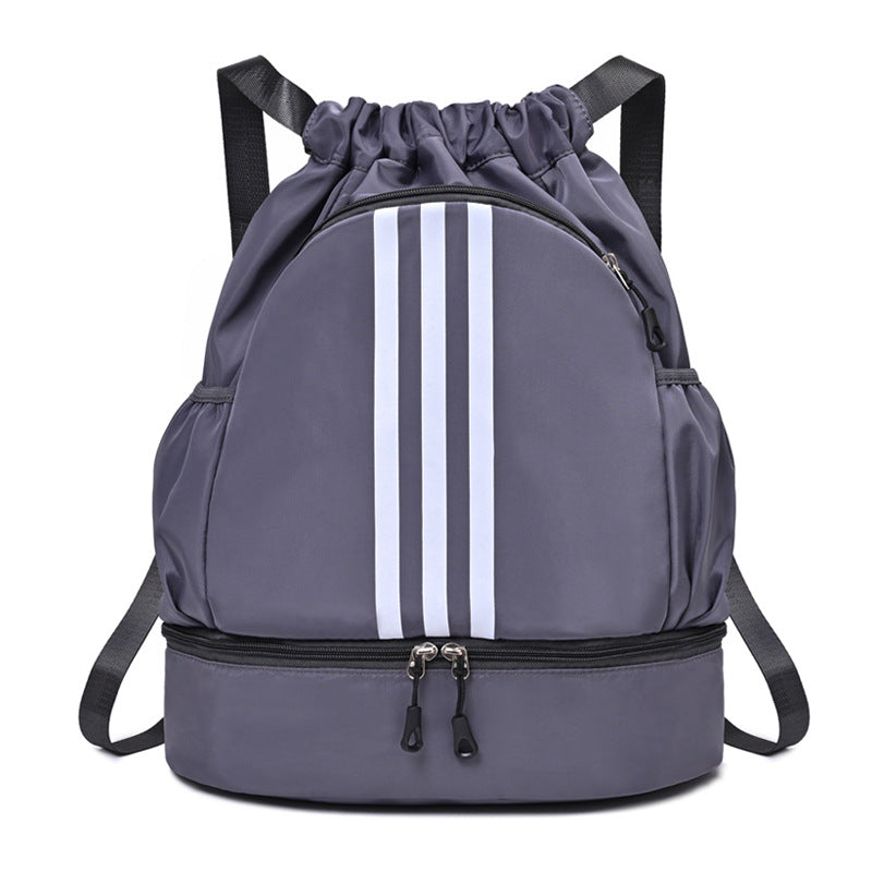 Large Capacity Independent Shoe Warehouse Drawstring Backpacks