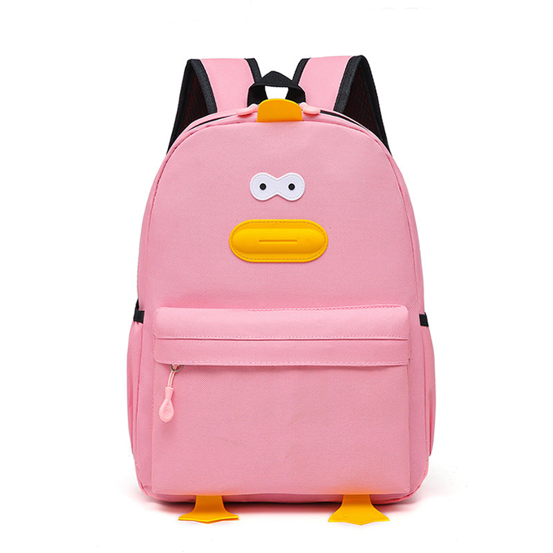 Children's Year-old Cute Cartoon Male Yellow Duck Backpacks