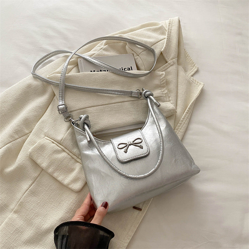 Women's Advanced Texture Red Pouch Summer Versatile Crossbody Bags
