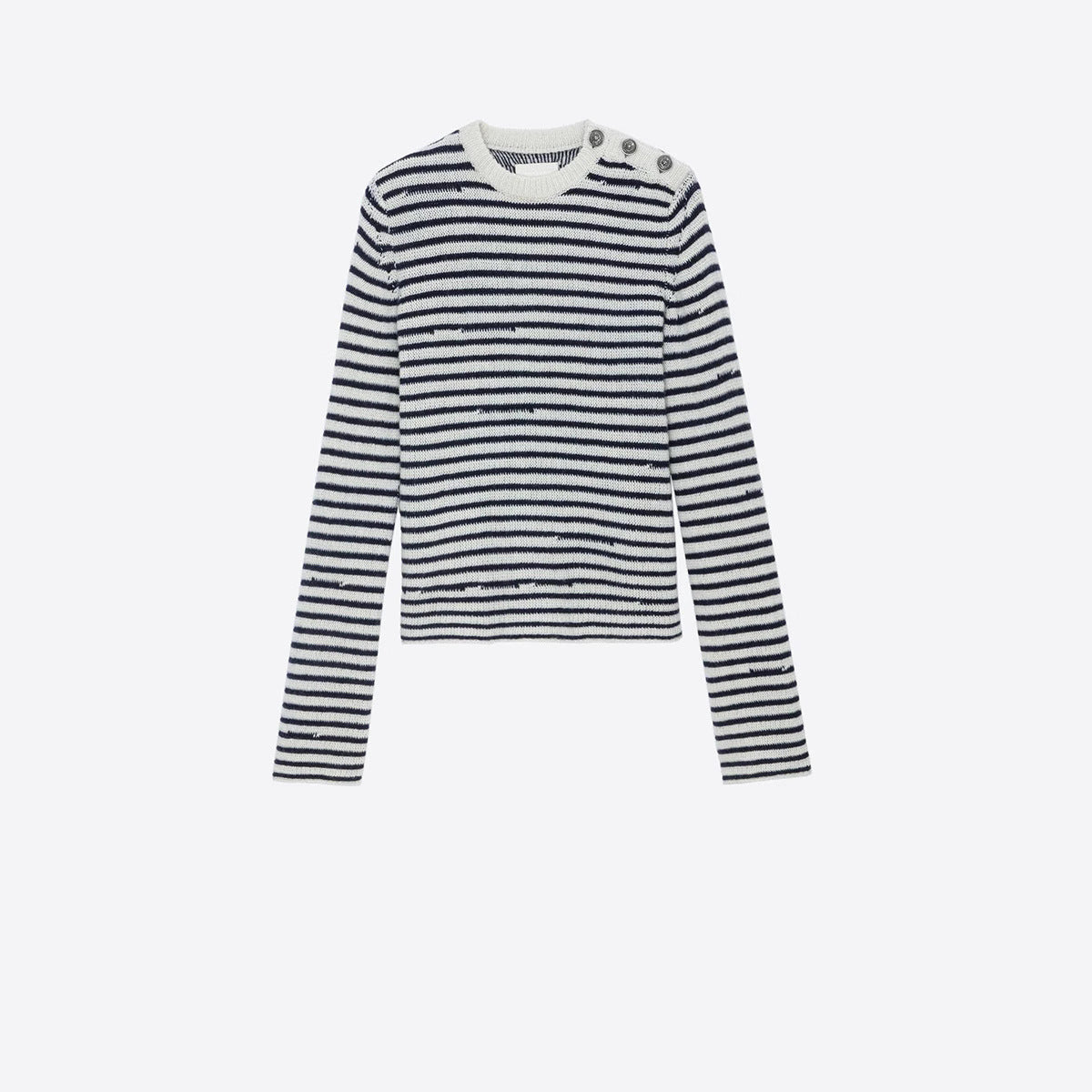 Women's Clearance At Loss No Striped Buttoned Sweaters