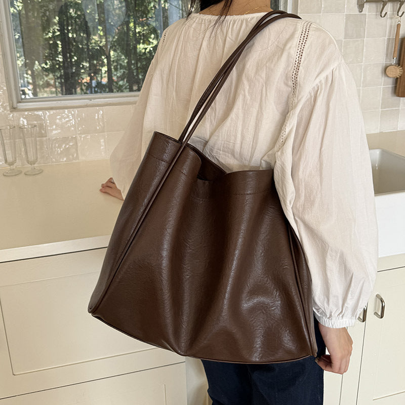 Large Capacity Female Fashion Class Commuter Tote Bags