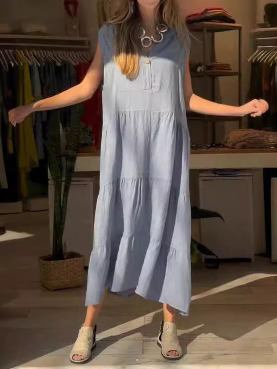 Durable Casual Women's Cotton Linen Long Clothing