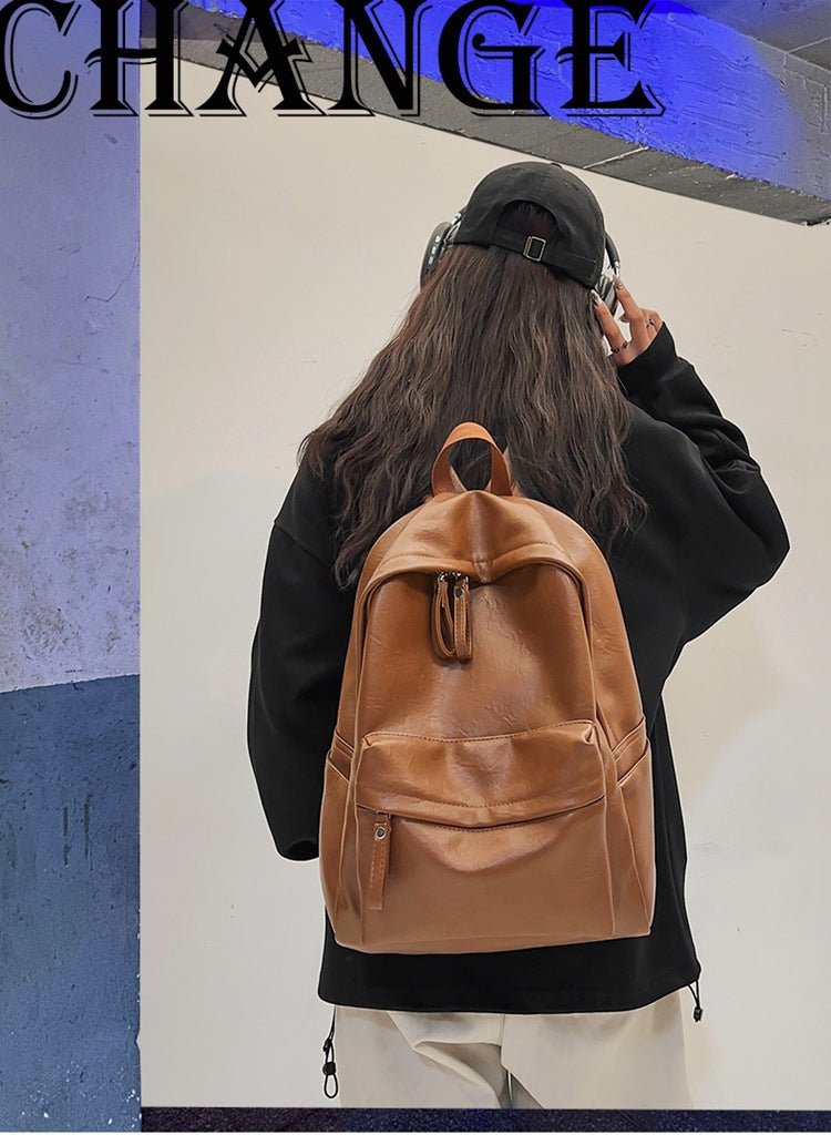 Color Simple Daily Commuter Spring Large Backpacks