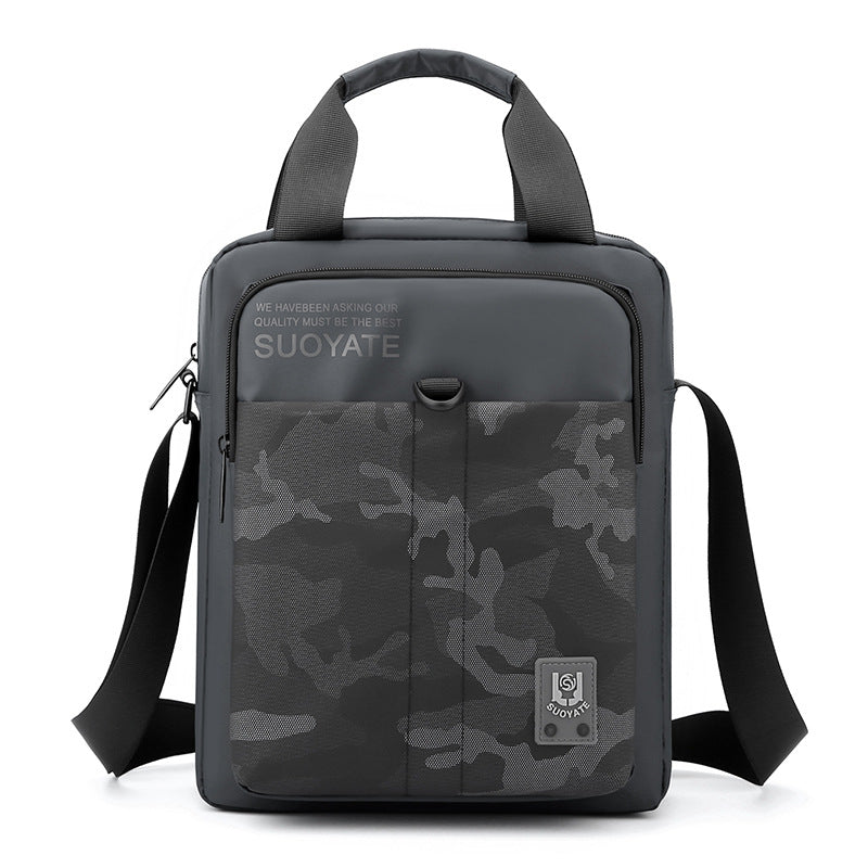 Men's Camouflage Printing Large Capacity Commuter Men's Messenger Bags