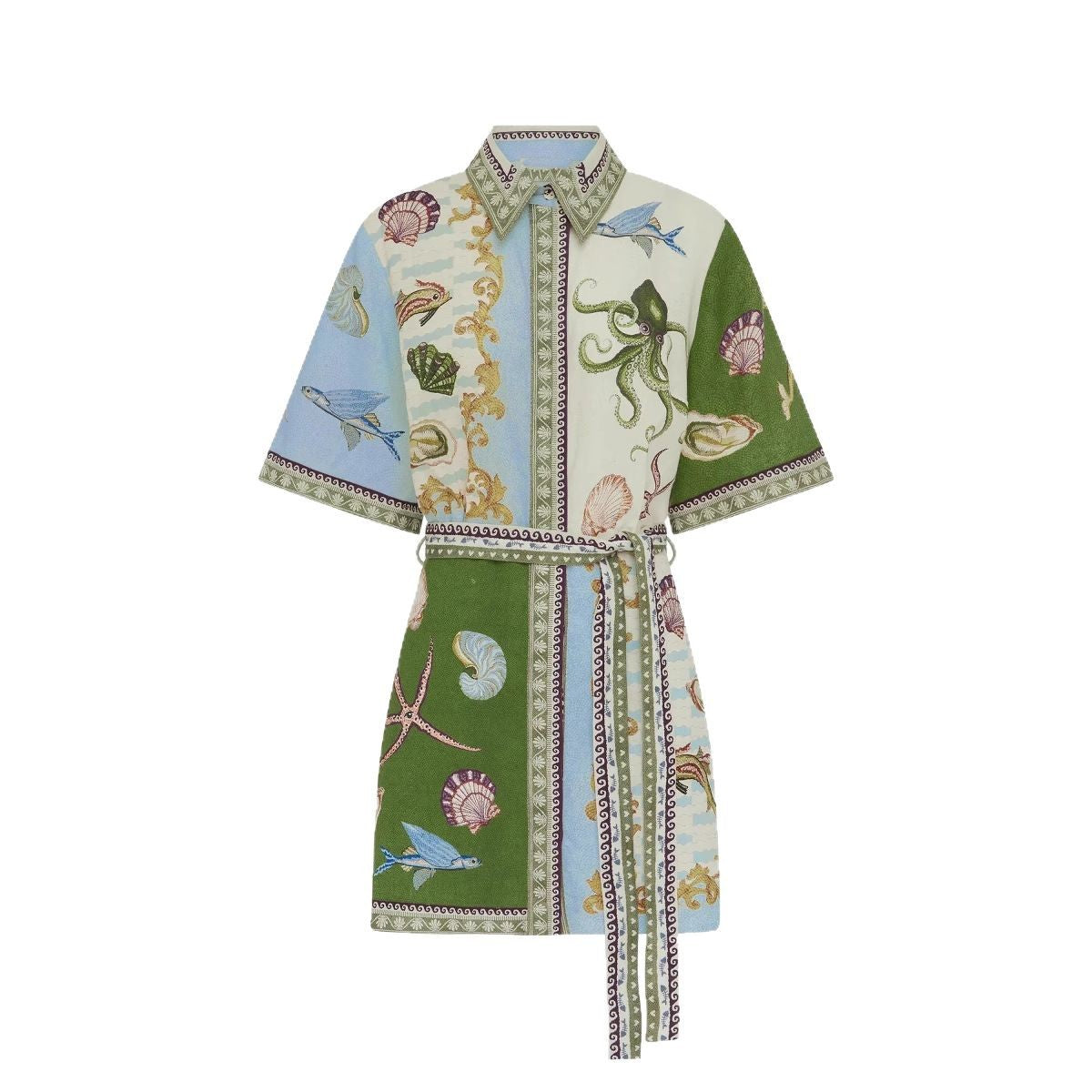 Casual Fashion Linen Shirt Temperament Wild Dresses
