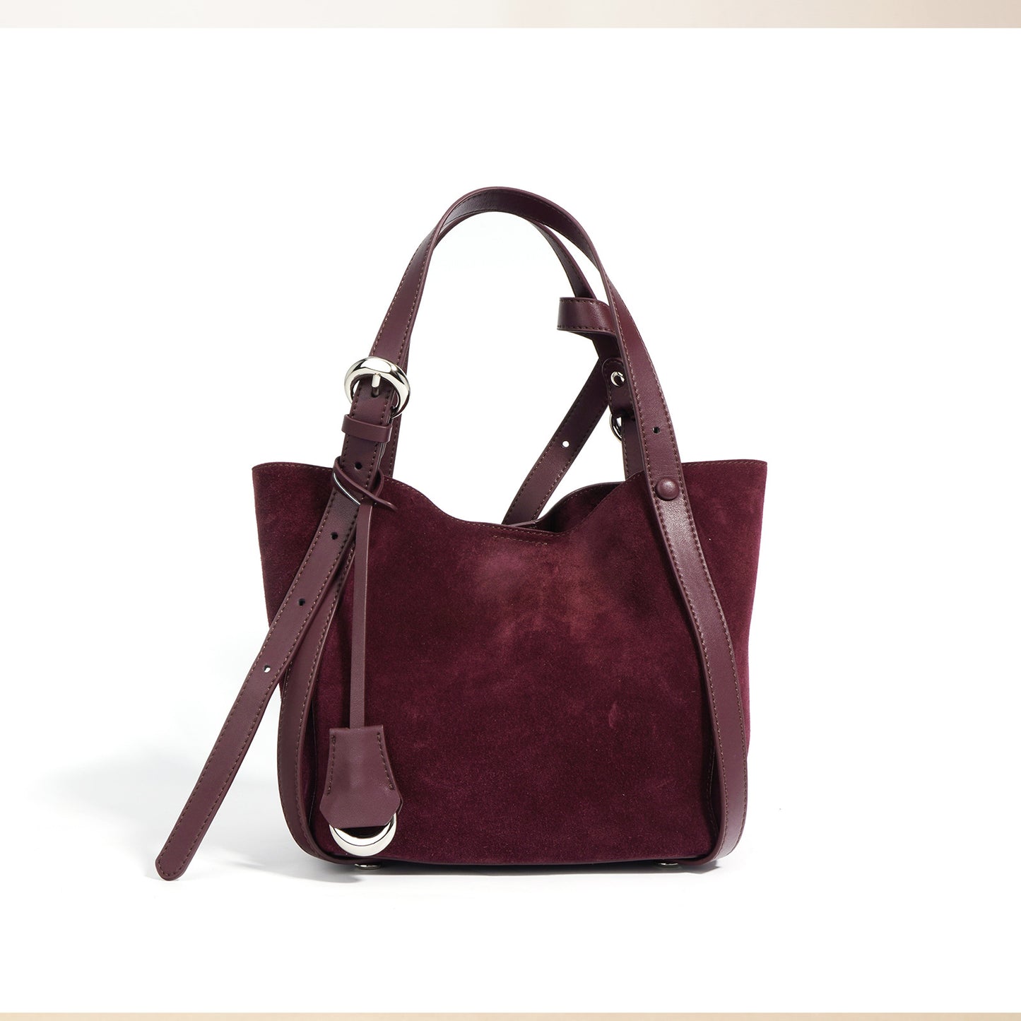 Top Layer Cowhide Large Capacity Advanced Tote Bags