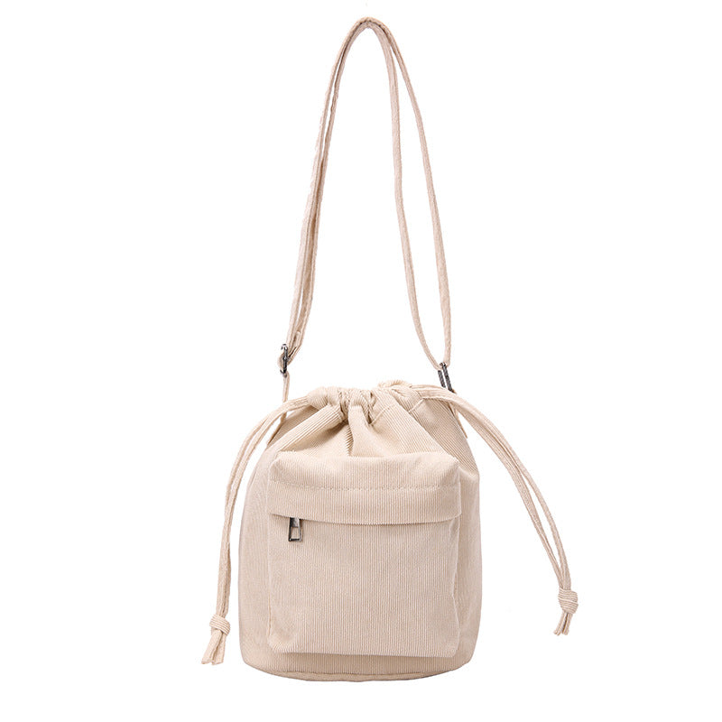 Design Canvas Korean Style Cross Body Shoulder Bags