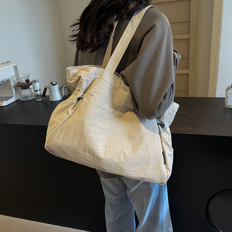 Women's Large Capacity Totes Nylon Korean Style Shoulder Bags