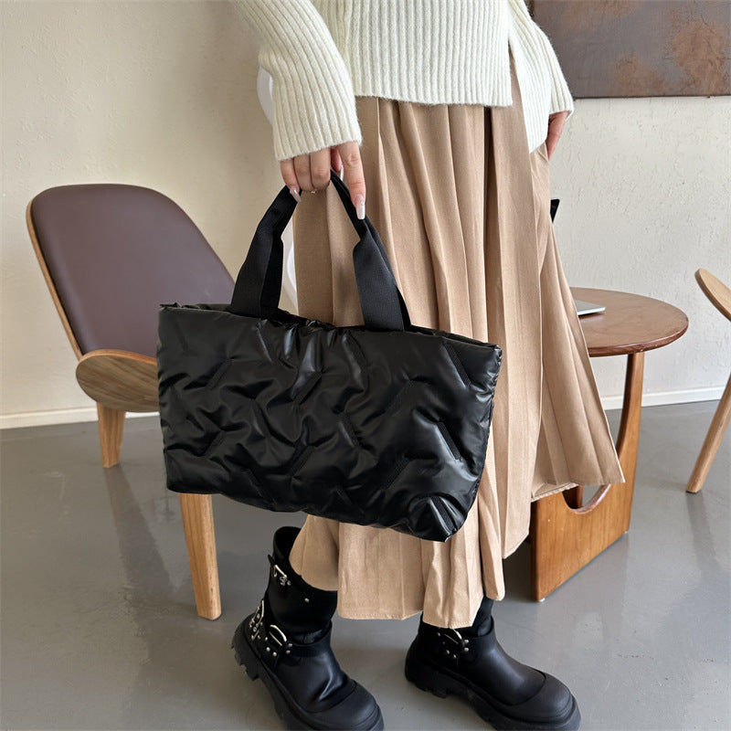 Women's Fashionable Large Capacity Winter Cloth Simple Bags