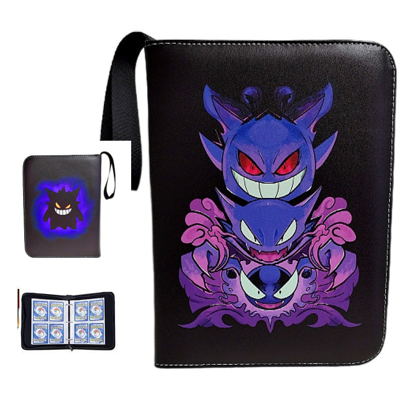 Magic Binder Zipper Waterproof Loose-leaf Storage Card Holder