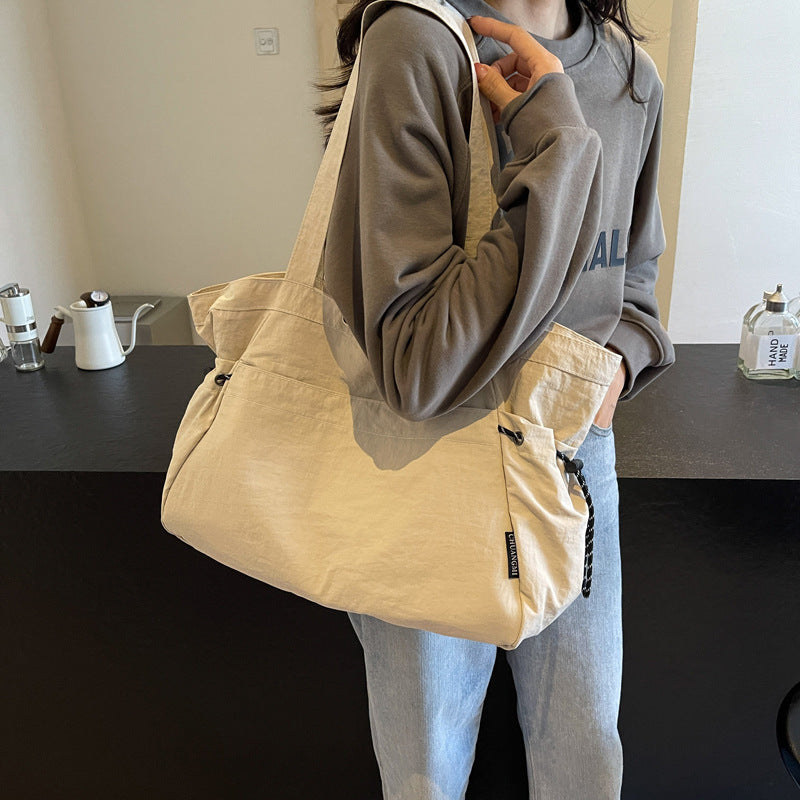 Women's Large Capacity Totes Nylon Korean Style Shoulder Bags