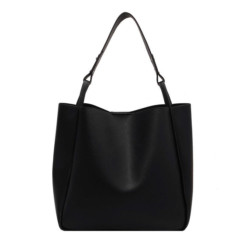 Women's Style Lazy Practical Shopping Simple Soft Shoulder Bags