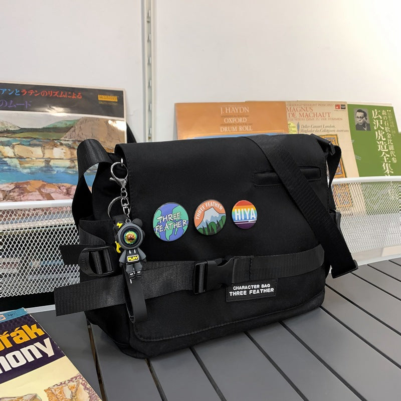 Men's Trendy Large Capacity Style Simple College Men's Messenger Bags