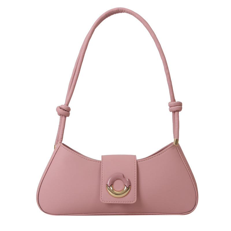 French Minority Texture Underarm Summer Solid Armpit Bags