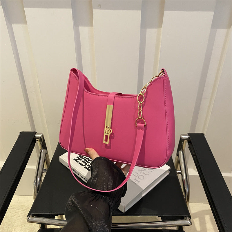 Women's Korean Style Design High-grade Portable Underarm Shoulder Bags