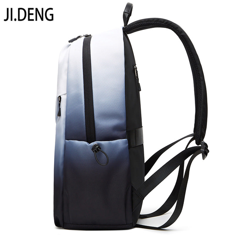 Men's Gradient Color Fashion Early Computer High Backpacks