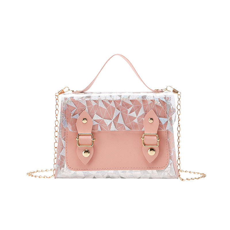 Creative Trendy Classic Fashion Sweet Transparent Shoulder Bags