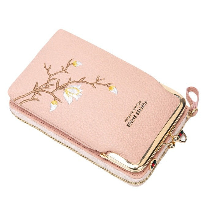 Women's Trendy Embroidered Summer Fashion Mini Ladies Wallets
