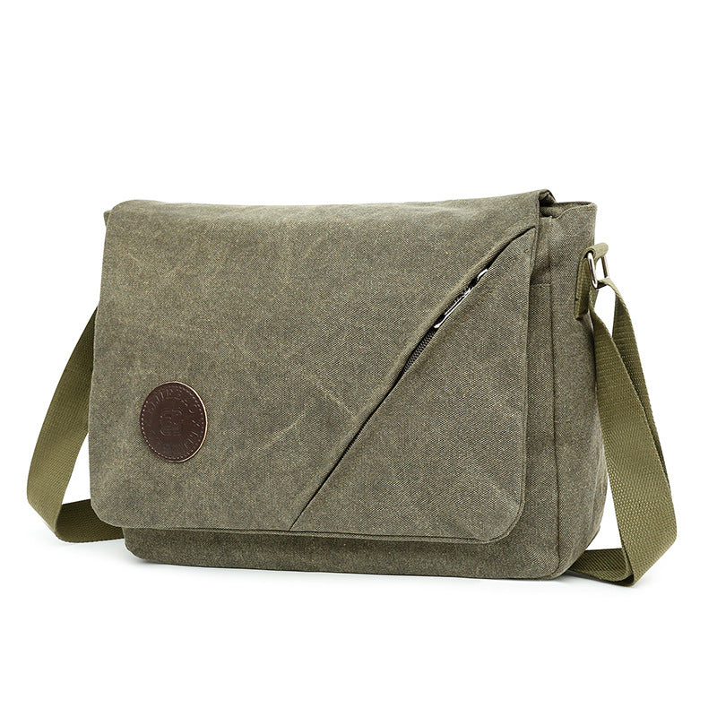 Men's Retro British Simple Canvas For Bags