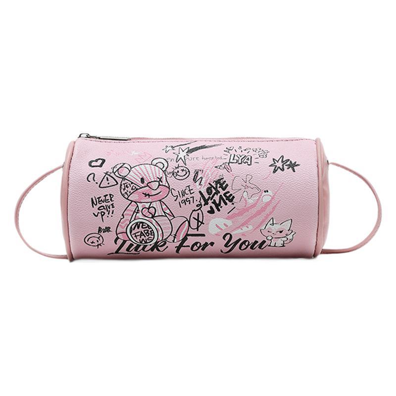 Women's Fashion Bear Iti Round Cartoon Cute Bags
