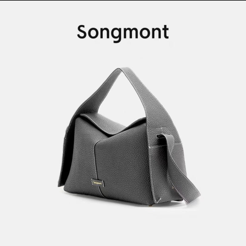Women's Hanging Series Medium Roof Designer Model First Layer Crossbody Bags