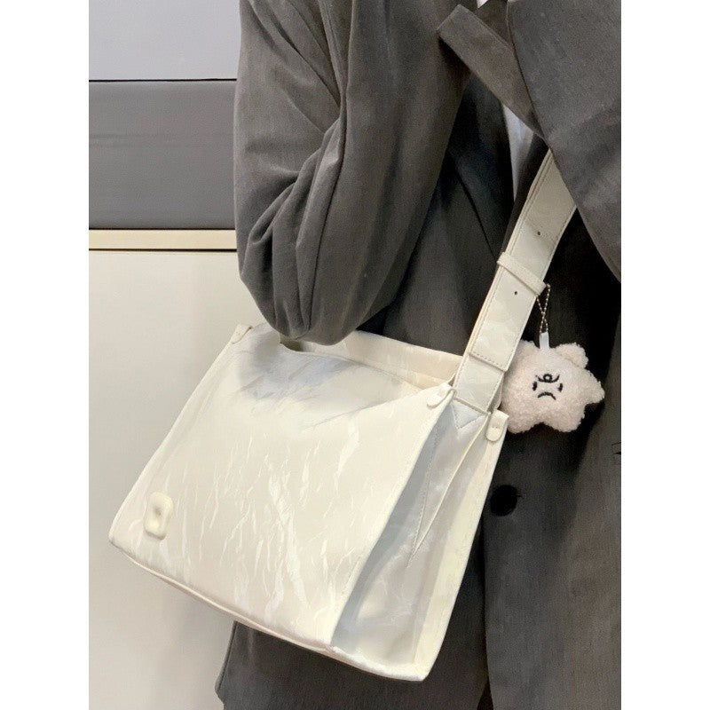 High Stylish Textured Large Capacity Class Underarm Tide Leisure Shoulder Bags