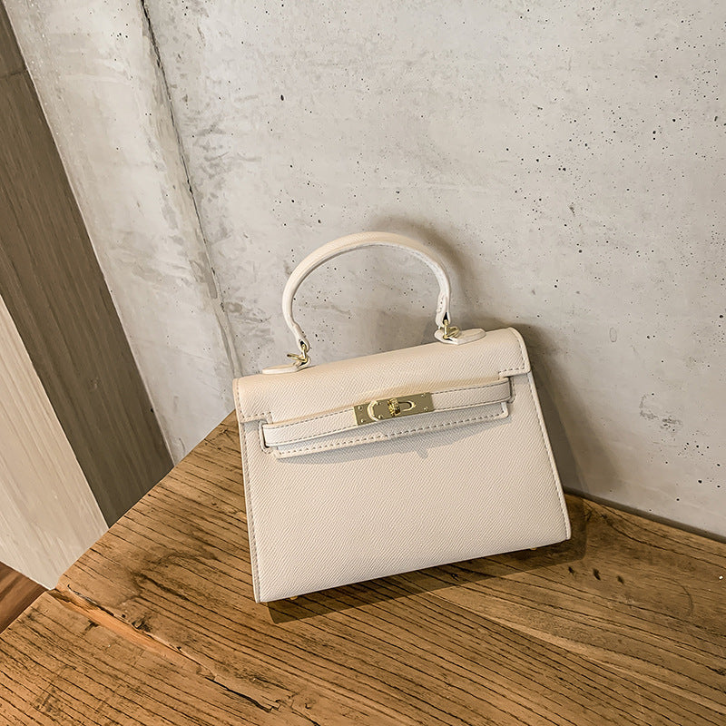 Women's Soft Leather Fashion Portable Kelly Fashionable Handbags