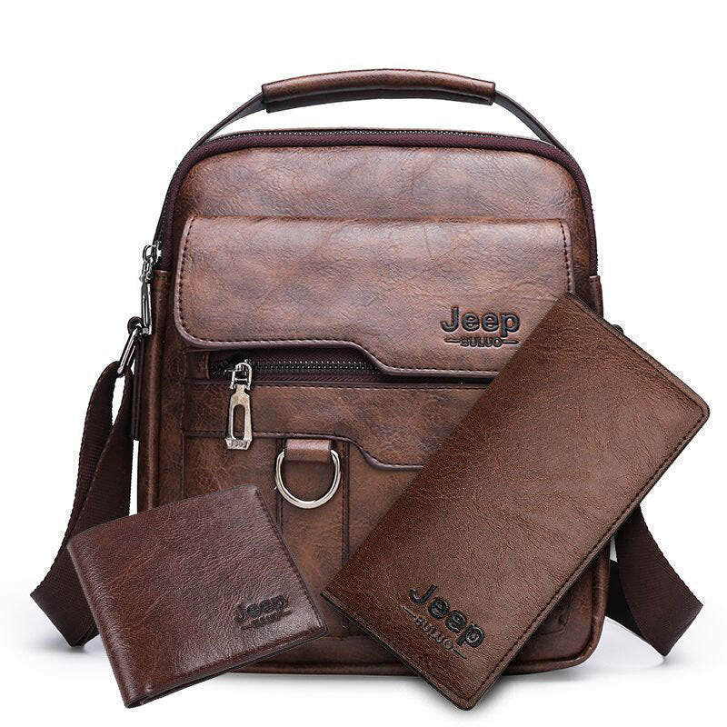 Men's Stylish Large Capacity Back Vertical Men's Shoulder Bags