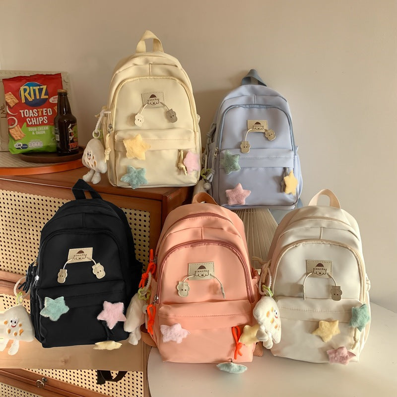 Style Soft Cute Size College Lightweight Backpacks