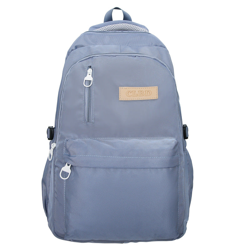 Men's High Large Capacity Simple College Decompression Backpacks