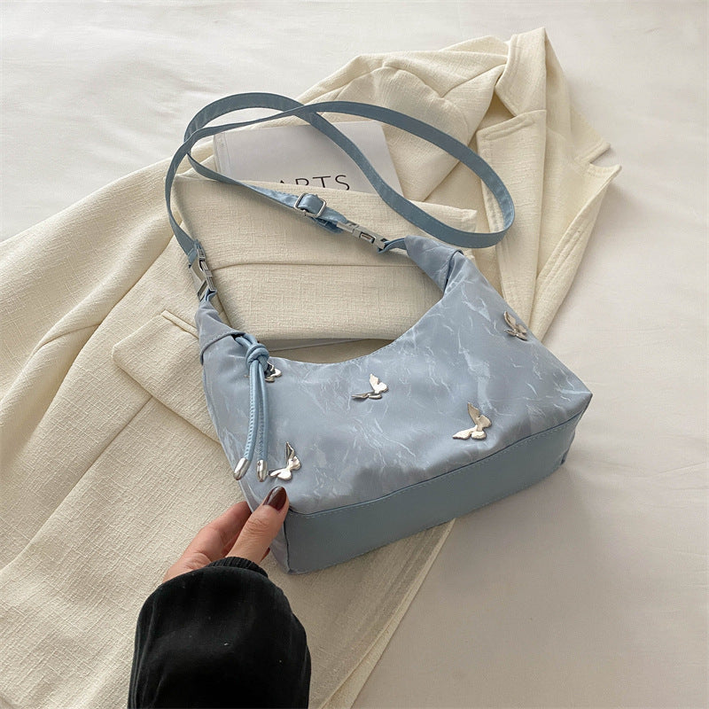 Women's Best Selling Butterfly Decorative Underarm Portable Crossbody Bags