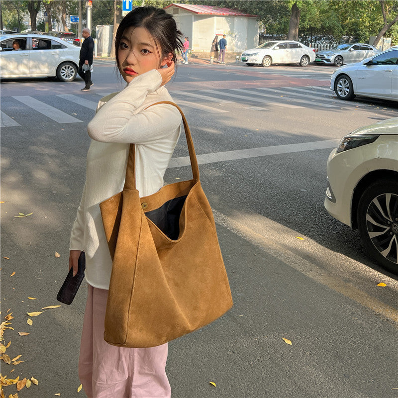 Women's Trendy Design Solid Color Popular Underarm Arm Bags