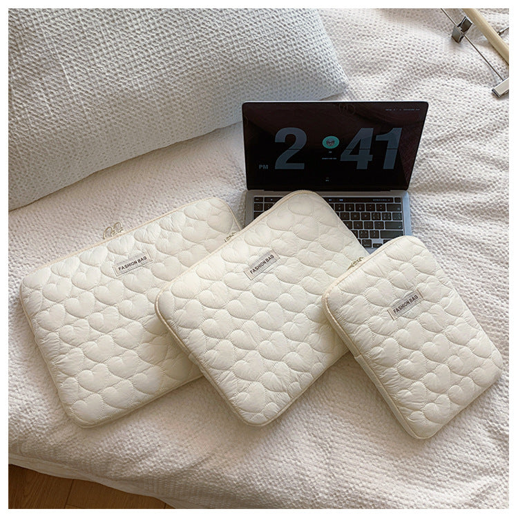Cute Love Computer Liner Inch Protective Bags
