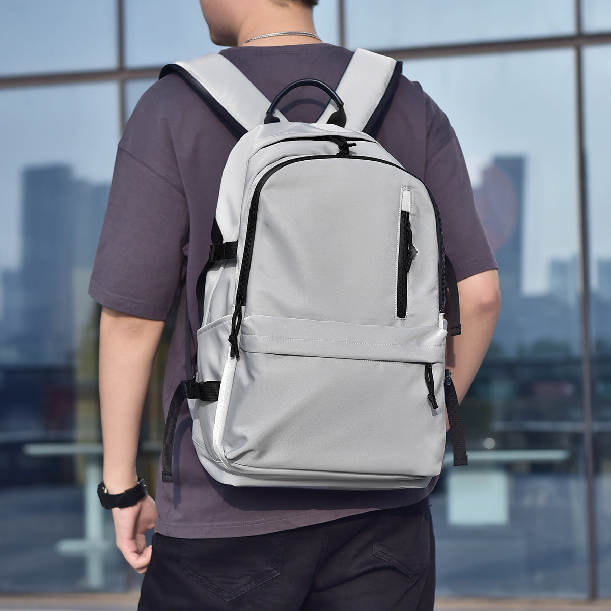 Women's Korean Waterproof Computer Male Youth Backpacks
