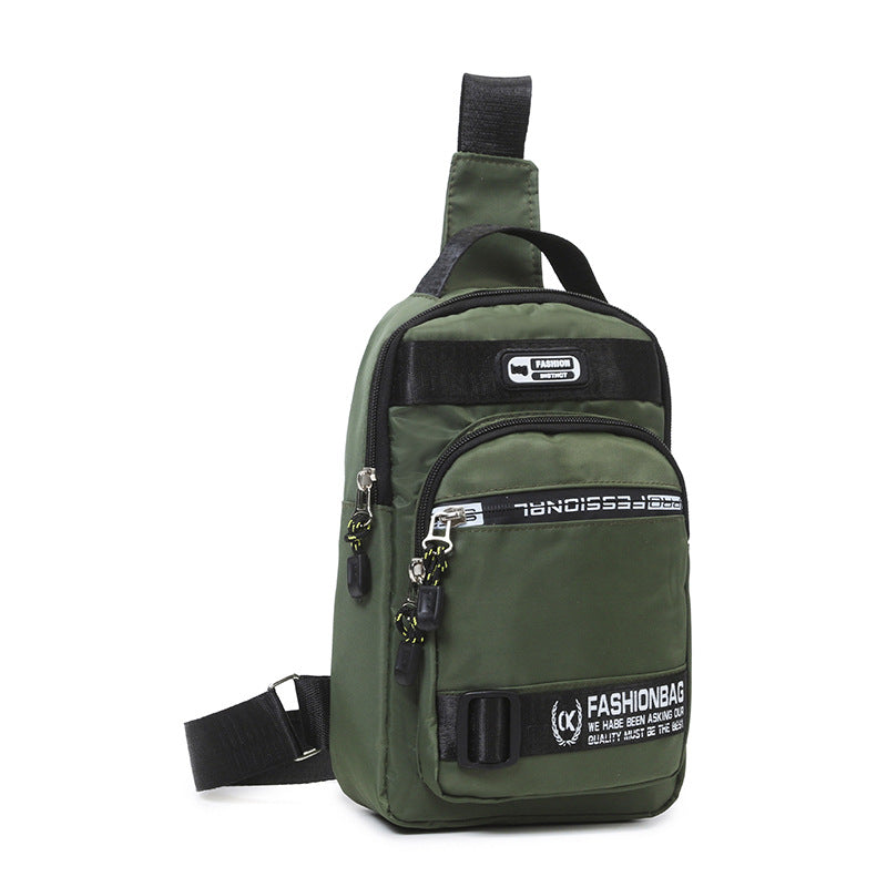 Men's Cool Elegant Running Luminous Waterproof Men's Chest Bags