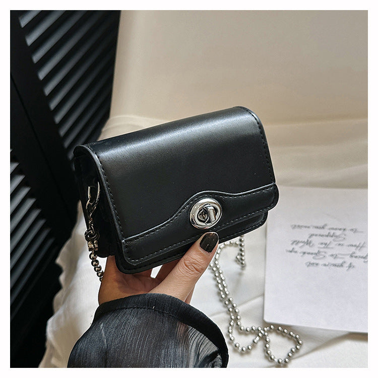 Fashion Twist Style Simple Chain Daily Crossbody Bags