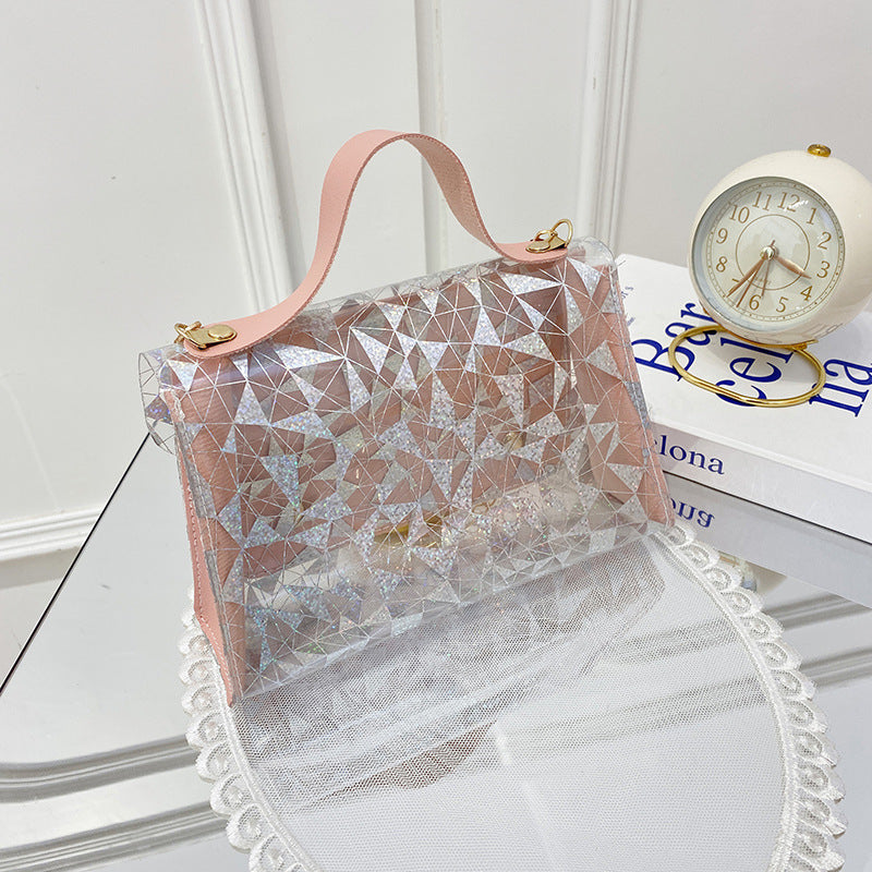 Creative Trendy Classic Fashion Sweet Transparent Shoulder Bags