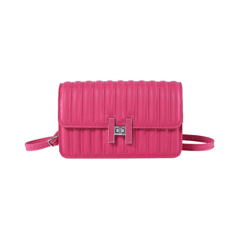 Women's Commuter Sewing Line High-grade Chain Portable Crossbody Bags