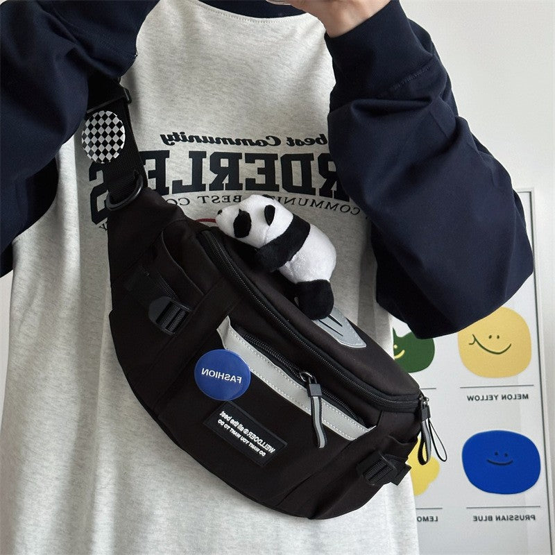 Men's Waterproof Tooling Style Fashion Large Capacity Men's Chest Bags