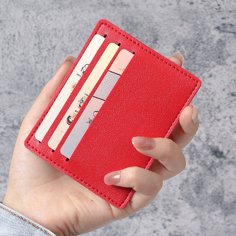 Women's & Men's & Mini Clamp Bus Bank One-piece Card Holder